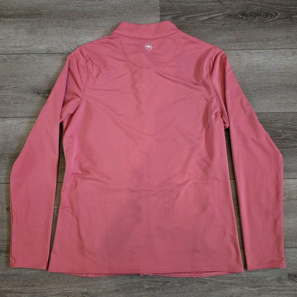 Peter Millar Pink Athleisure Zip Up Womens Size Medium UPF 50+ Sun Protection - Picture 3 of 5